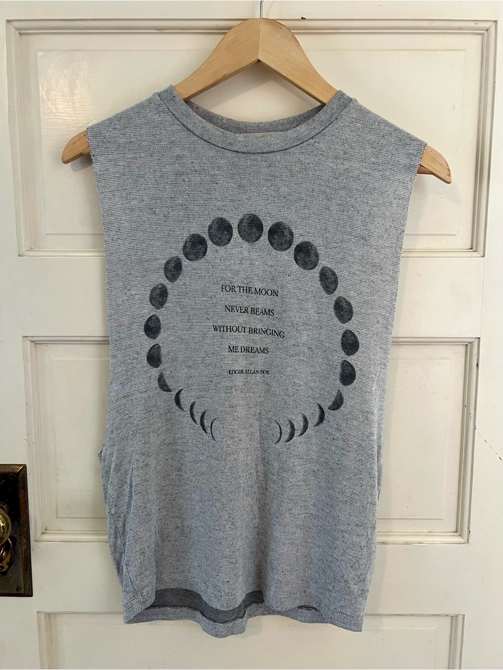 Truly Madly Deeply Edgar Allen Poe Tank